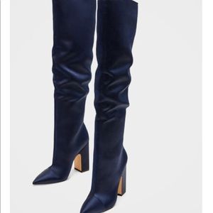Sateen Zara High Heel boots